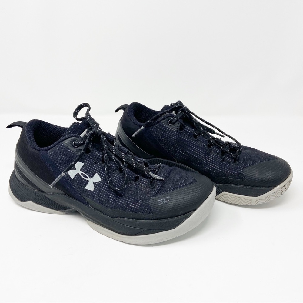 Under Armour Steph Curry 2 Low Top Shoes Black 6Y